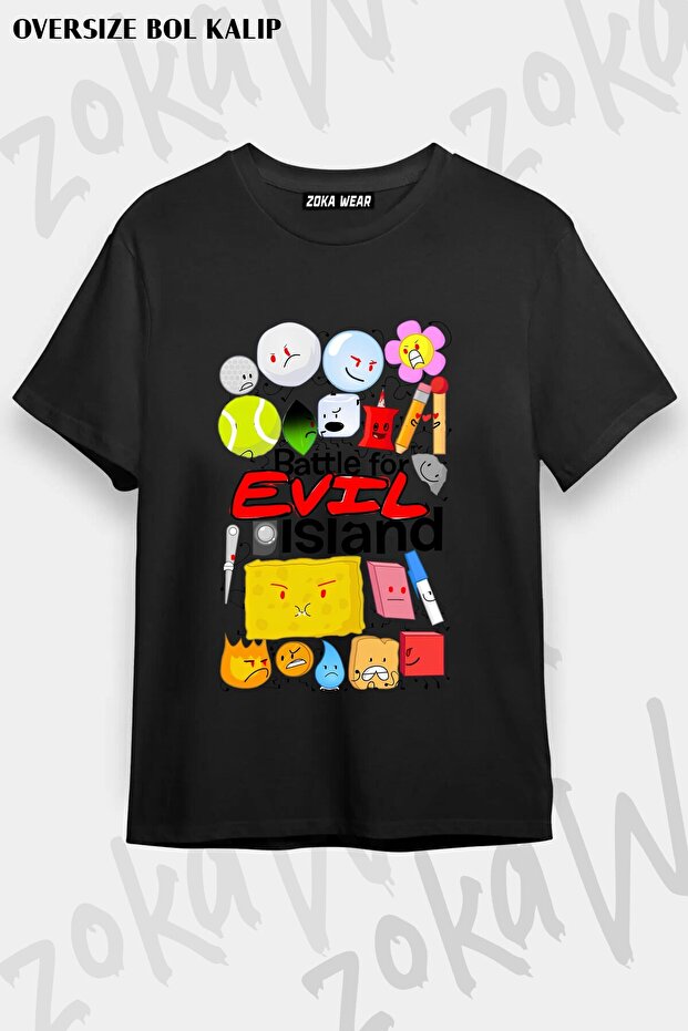Unisex Loose Fit Bfdi V13 Printed T-Shirt