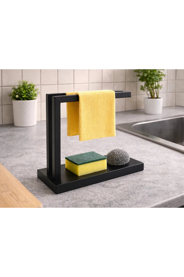 Modern Kitchen Organizer | Sponge, Cloth and Wire Organizer