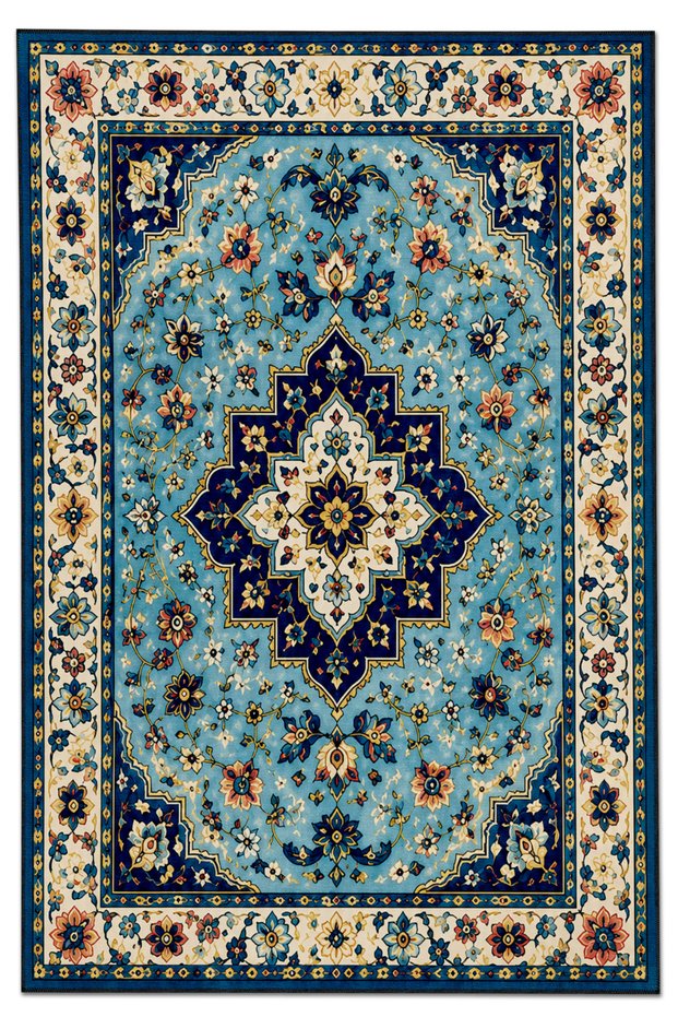 Sdt Mixed Patterned Modern Woven Base Decorative Carpet Sdtamor1066