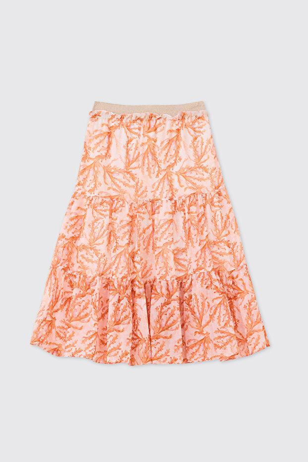 Girl's Orange Skirt