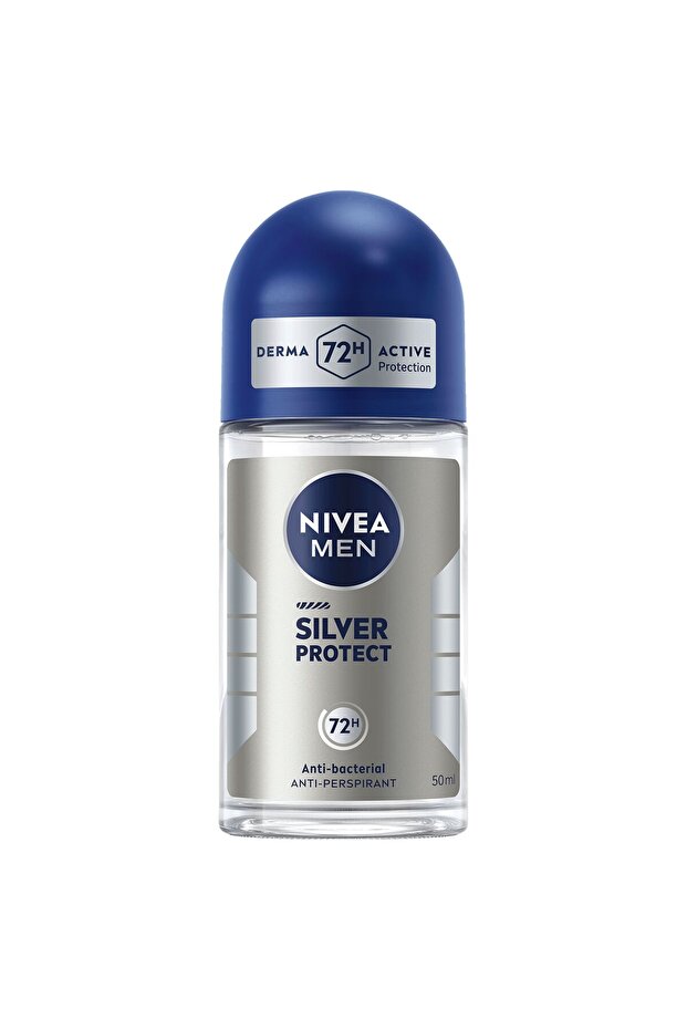 Silver Protect Antiperspirant for Men Antibacterial Protection Roll-on 50ml