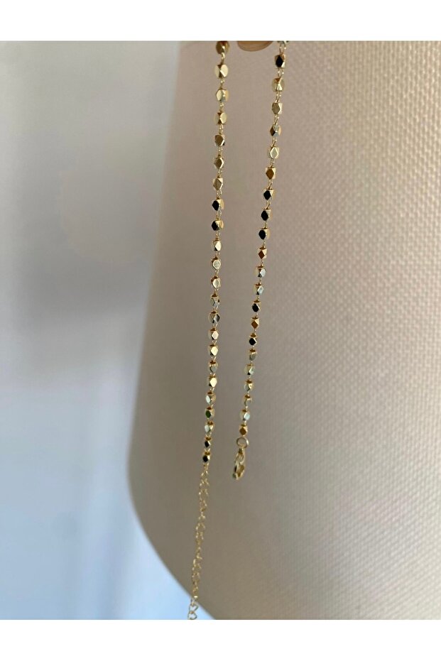 سلسلة أساور فولاذية أنيقة بتصميم غير متماثل من FD Gold لا تفقد بريقها