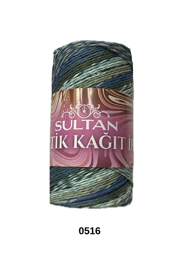 1 Piece Sultan Batik Paper Rope-Bag-Hat-Clasp-Basket-Bracelet Rope - Color:516