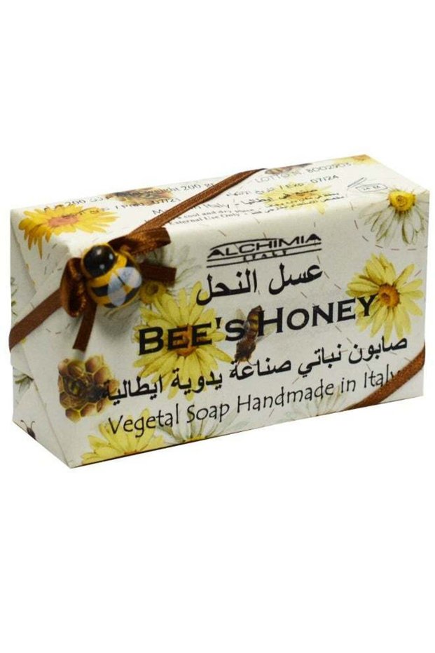 Vegetal Soap Honey 200G | Nourishing Italian Soap | Natural Honey Extract