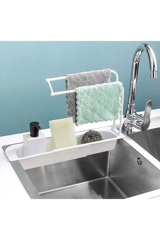 Adjustable sink organizer