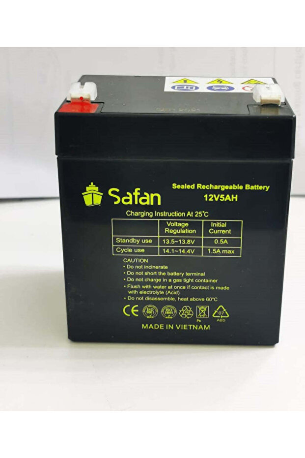 11C 12V 5AH Rechargeable battery