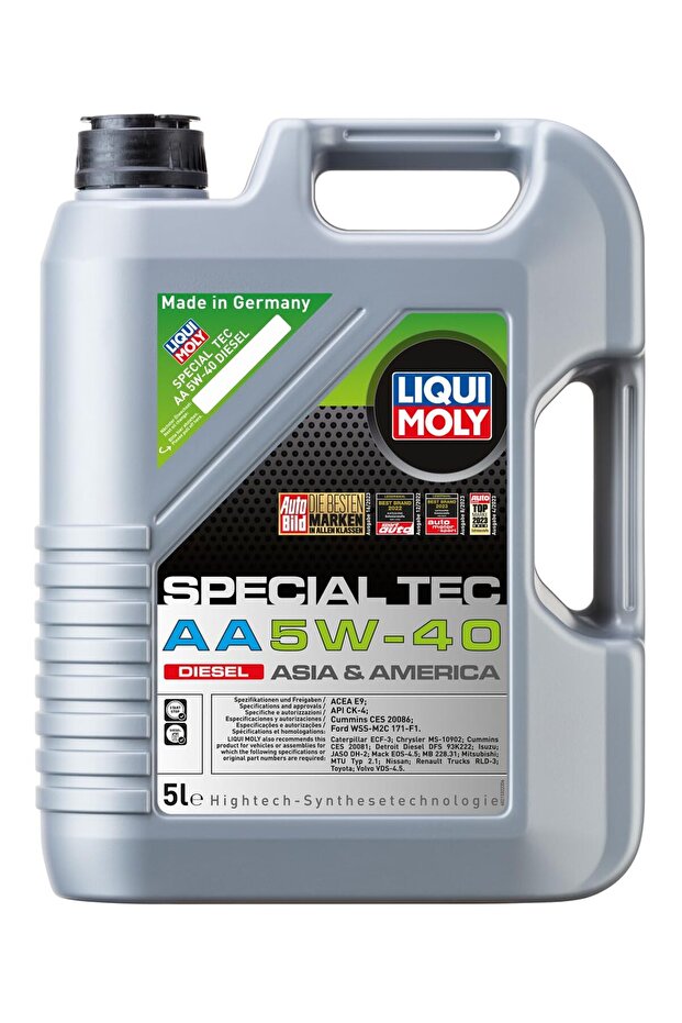 زيت محرك ديزل سبيشال تيك AA SAE 5W-40 20426، 5 لترات
