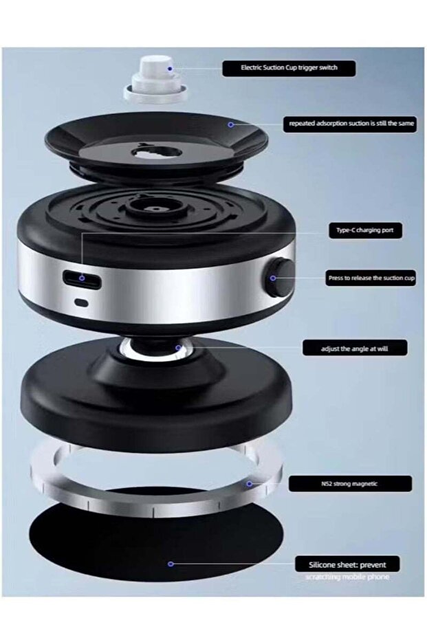 Multi Functional Magnetic Car Mount - 2