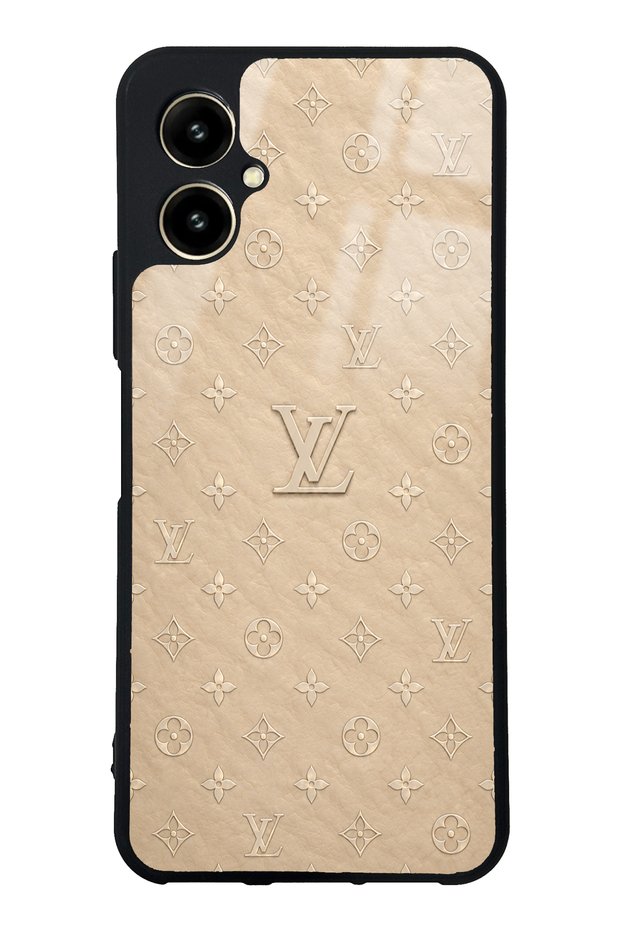 Omix X5 Beige Gold Lv Design Glossy Phone Case
