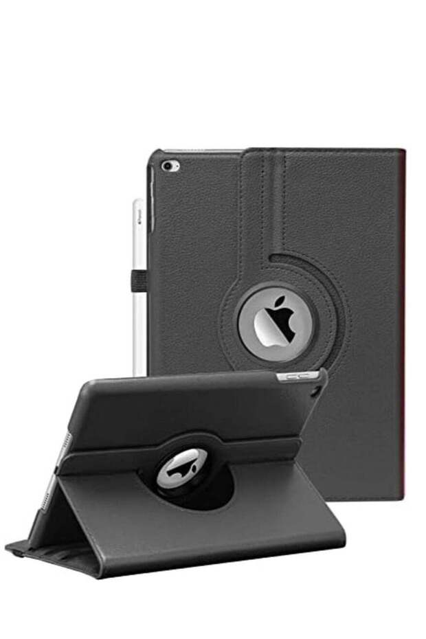 360° Rotating iPad Case in Black for 9.7-Inch Models (2018, 2017, Air 2, Air) – Auto Sleep/Wake Feature