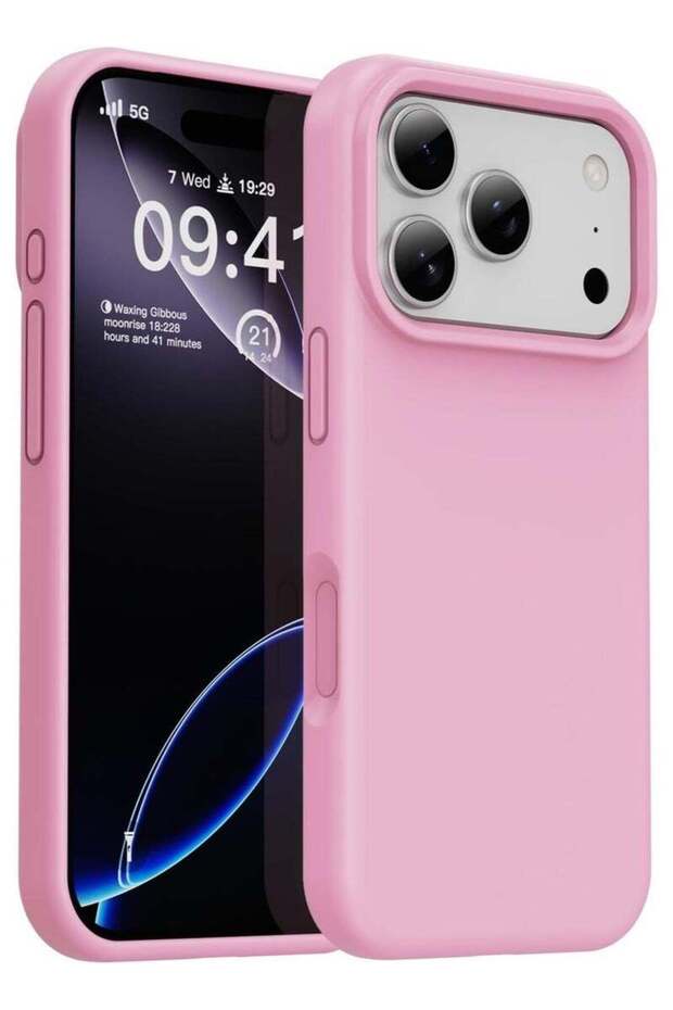 iPhone 17 Pro Soft Silicone Case | Full Body Shockproof Protective Cover | Slim Fit Anti-Scratch Back Case