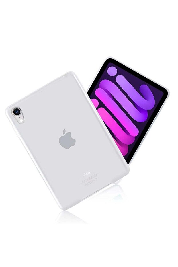 Clear Case for iPad Mini 6 (8.3" 2021 6th Gen) - Ultra-Thin Soft TPU Back Cover