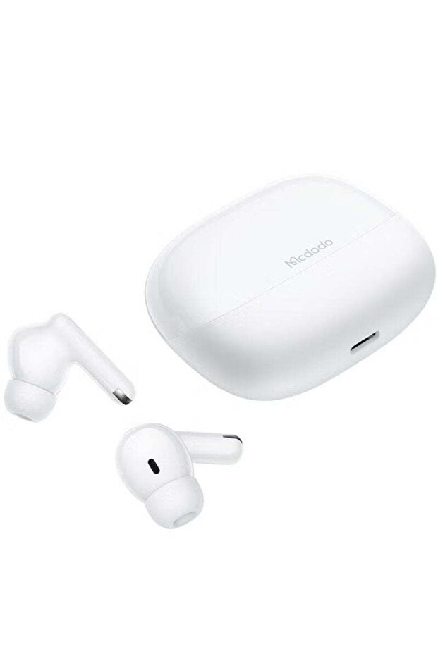 Wireless Earbuds Bluetooth 5.3 with 40H Battery Life, 21H Music Playback, IPX4 Splash Resistant, Touch Control, White