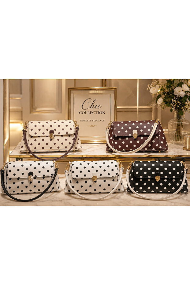 Polka Dot Stylish Women's Bag
