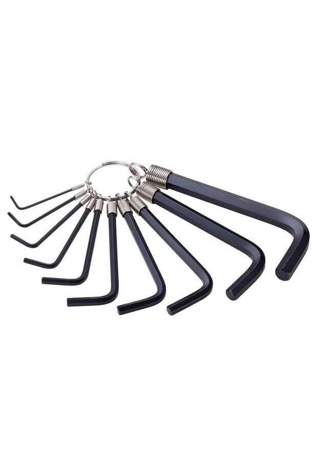 Allen Key Ring Set 10pcs