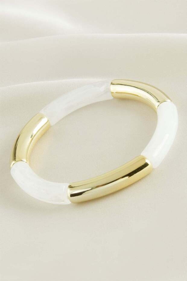 Zr Model Cylinder Plastic Bracelet