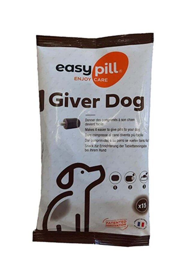 Giver, Soft Pill Hiding Treat for Easy Medication Administration, For Dogs 20 Bars x 20g