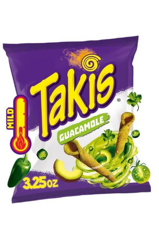 Guacamole Rolled Tortilla Chips 92.3g