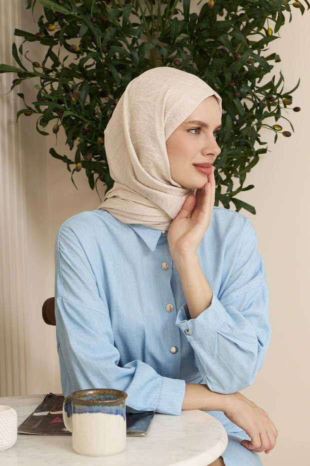 Branch Patterned Premium Women's Scarf / Shawl