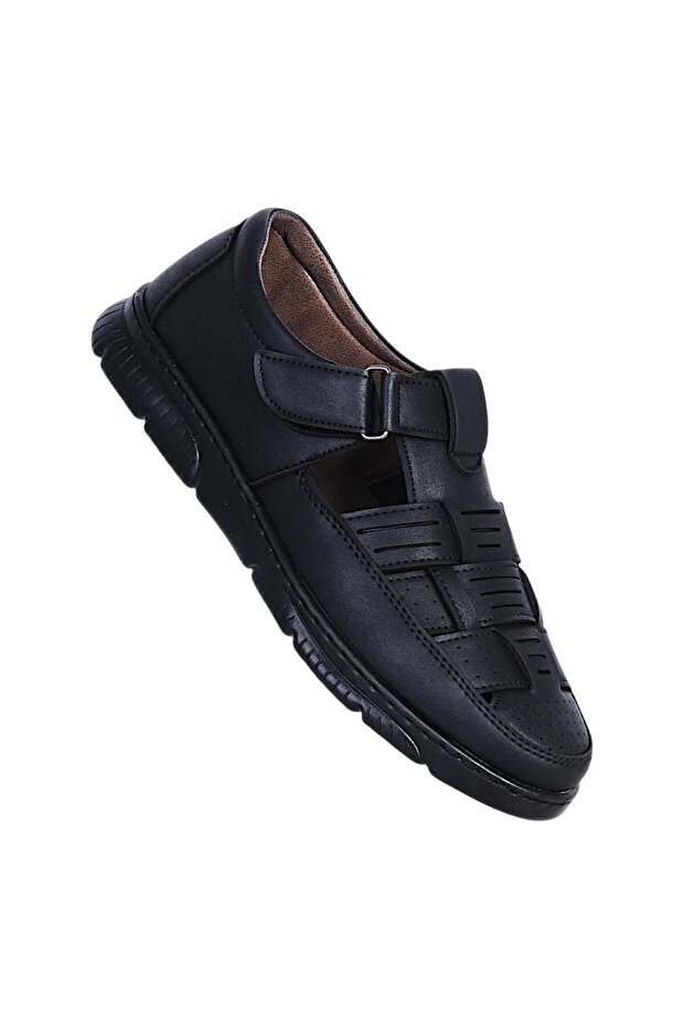 New Black Men's Sandals Shoes