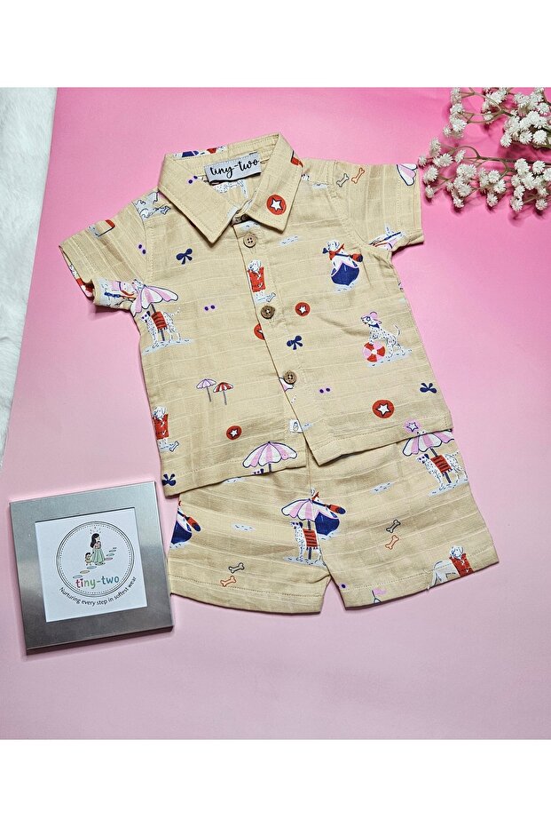 tinytwo Premium Muslin Short Sets - 2
