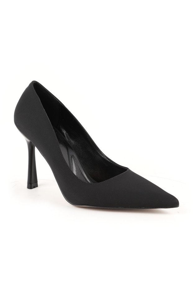 Heeled Shoes High Thin Heels Pointed Toe Nubuck Classic Slip-On Evening Dress Night Stiletto L085.K1001