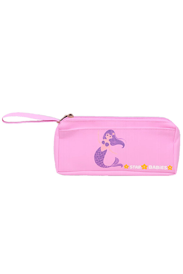 - Double Zipper Pencil Case - Little Mermaid