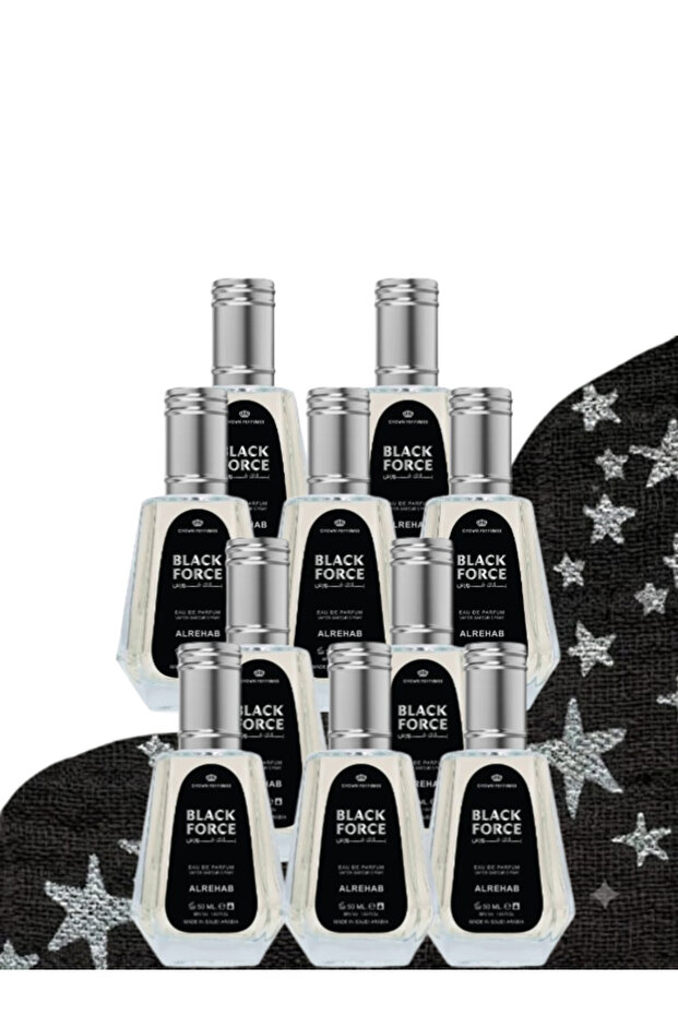 10 قطع من عطر بلاك فورس 50 مل