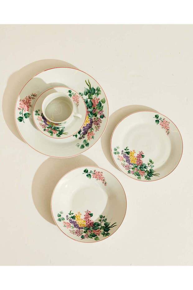 White Round Dinner Set (30 Piece) - 8