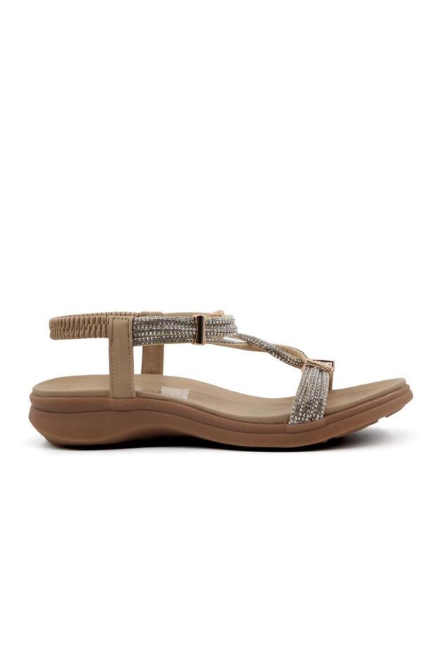 26Y240-2 Beige Women's Sandals