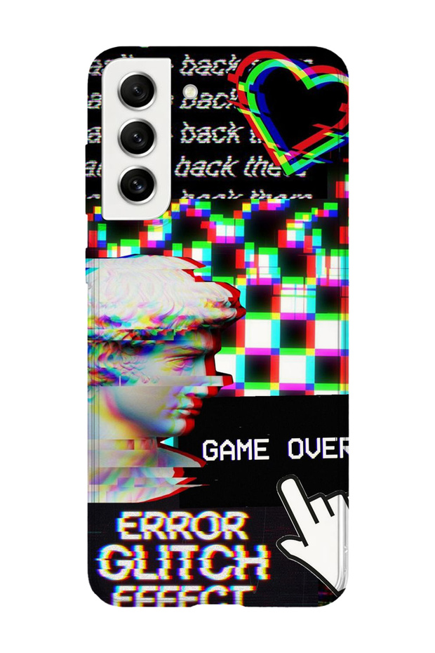 Samsung Galaxy S22 Compatible Printed Transparent Phone Case |   Collection: Neondream District