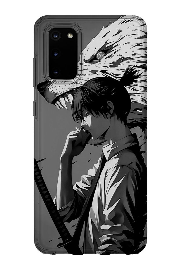 Samsung Galaxy S20 Compatible Printed Transparent Phone Case | Collection: Animesoul Sketchbook