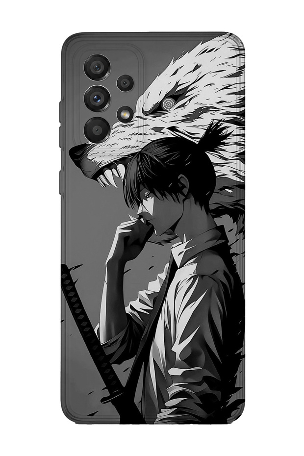 Samsung Galaxy A73 Compatible Printed Transparent Phone Case | Collection: Animesoul Sketchbook