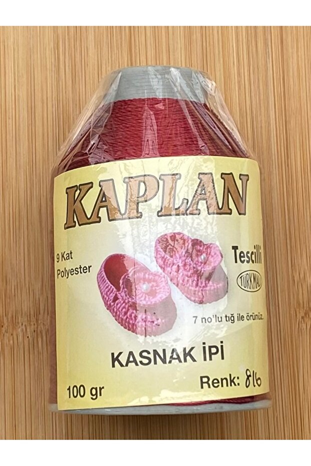 9-Ply 100 Gr Polyester Takke Patik or Çetik, Shawl, Pulley Knitting Rope