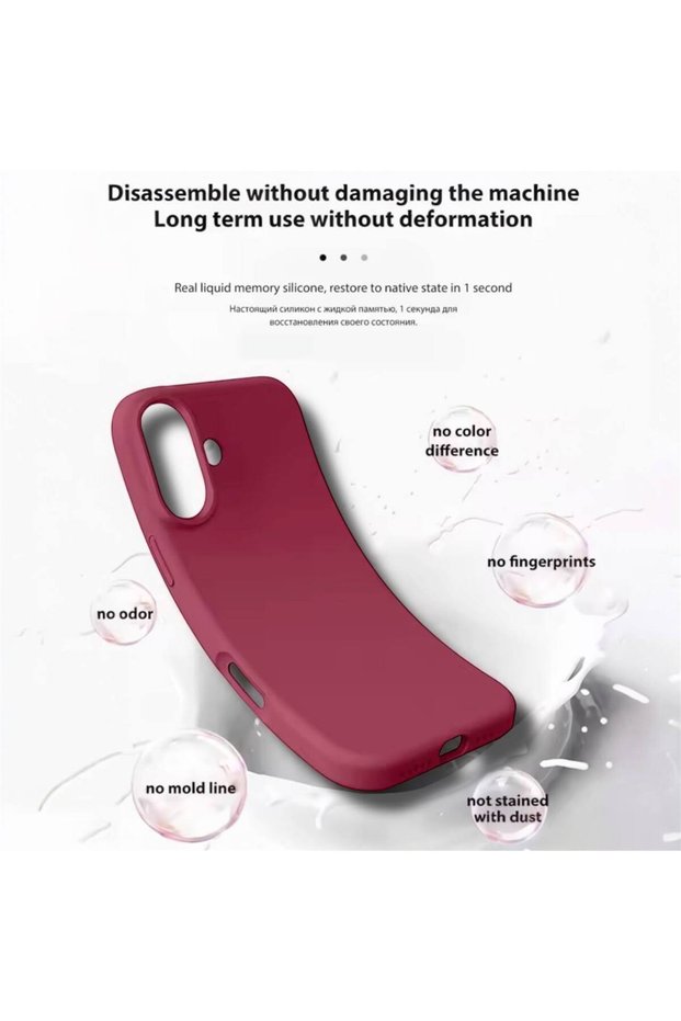 Case Compatible with iPhone 16E / 17E, Soft Silicone with Velvet Interior and Camera Protrusion, Launch Cover.