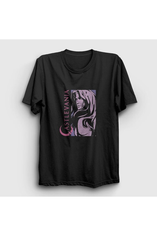 Unisex Black Alucard Anime Castlevania T-Shirt 4631Zw