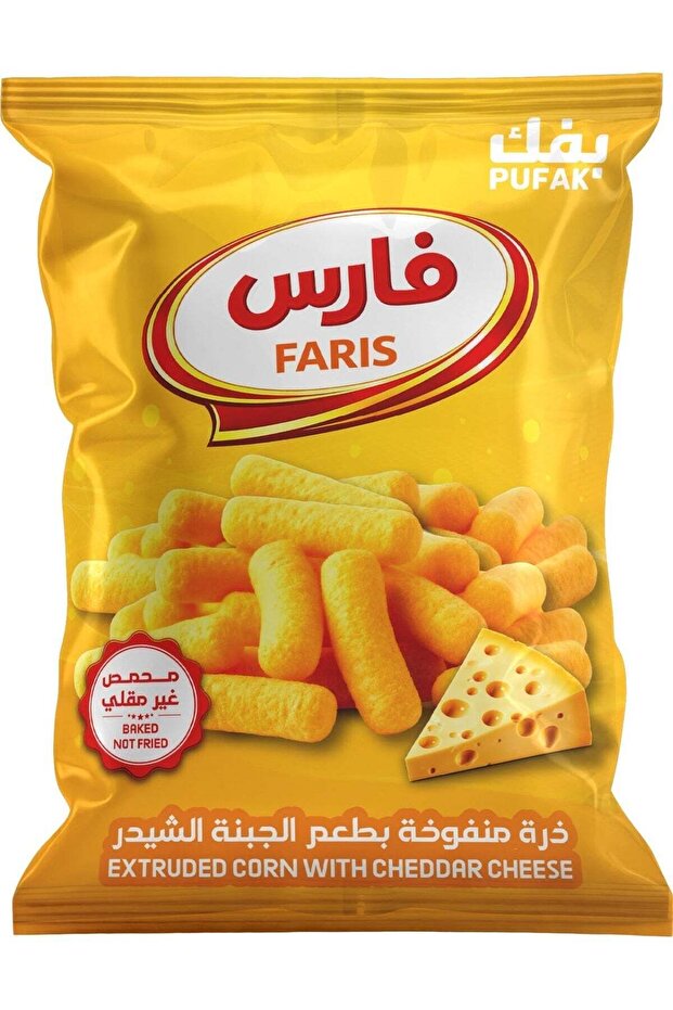 PUFAK PUFAK - نكهة جبنة الشيدر 55 جرام (25 عبوة)