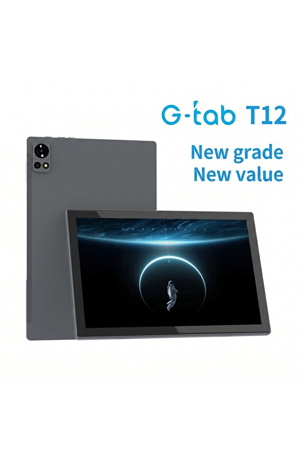 تابلت T12 شاشة 10.1 بوصة 4GB+128GB أندرويد 15 بشريحتين 4G | Medina Shop