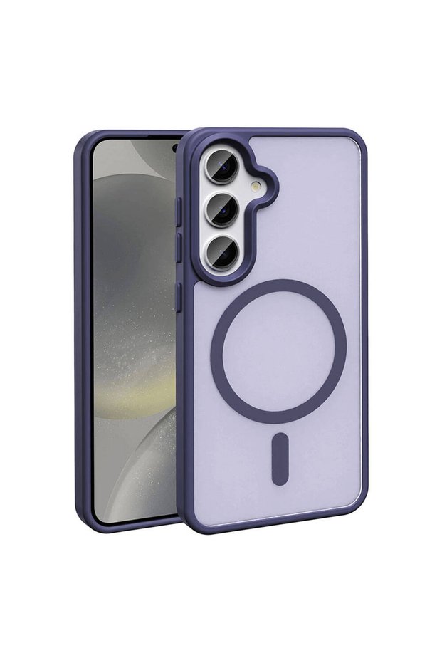 Galaxy S24 Plus Case Magsafe Supported Camera Raised Silicone Matte Anti-Fingerprint Butam
