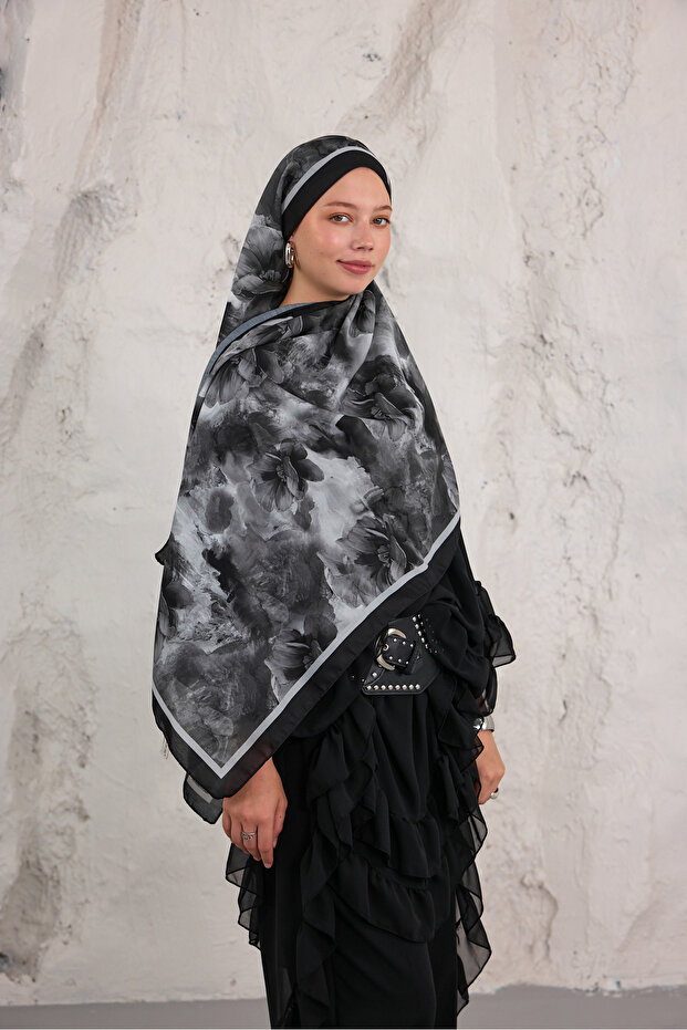 Sunshine Series Patterned Cotton Soft Shawl Women's Colorful Shawl