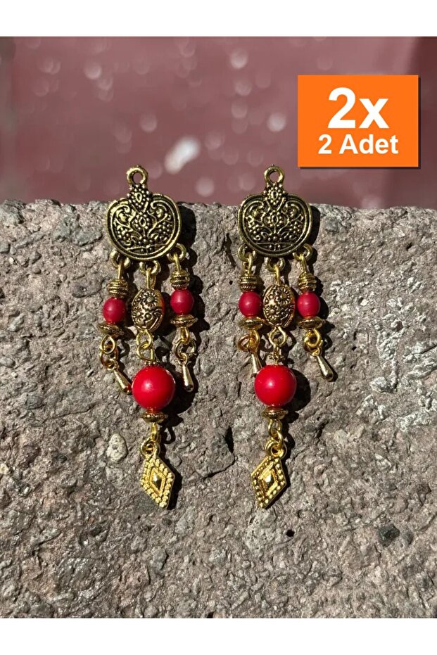 أقراط مصنوعة يدويًا بتصميم خاص هدية