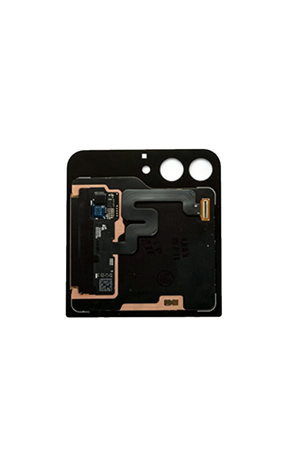 شاشة LCD خارجية صغيرة سوداء لـ Z Flip5، شاشة لمس مع لوحة رقمية لـ Z Flip 5