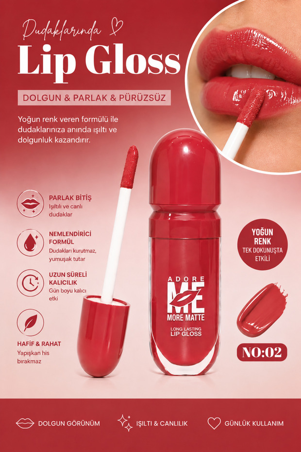 Lip Gloss No:02