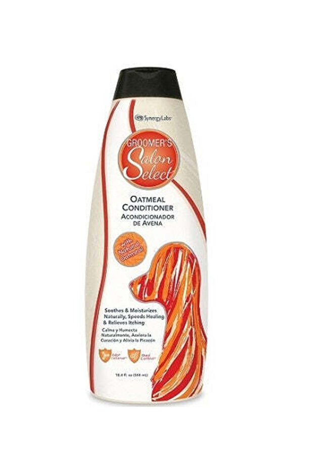 Synergy Labs Groomer's Salon Select Oatmeal Conditioner for Dogs 544ml