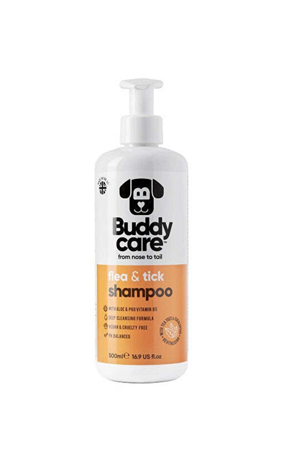 Buddycare Flea & Tick Dog Shampoo 500ml