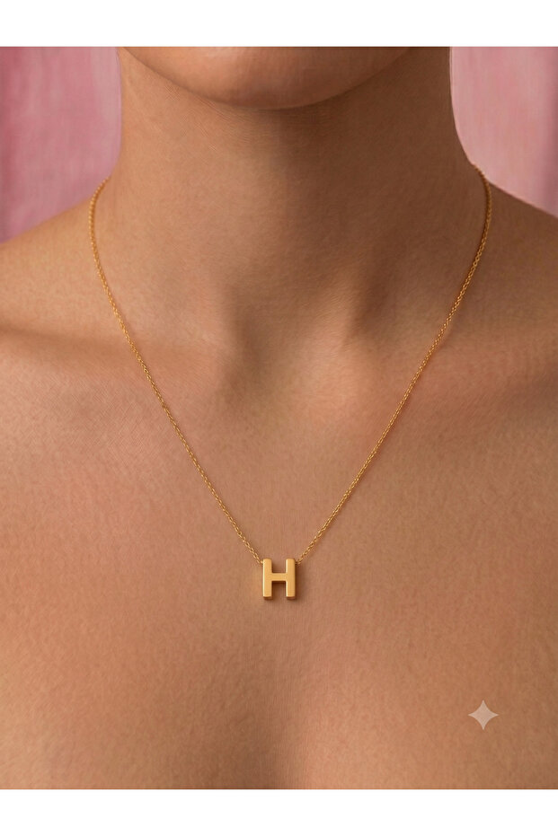 Letter Pendant- Gold