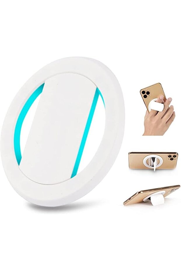 Ultra-Thin 360° Rotating Elastic Phone Grip Strap