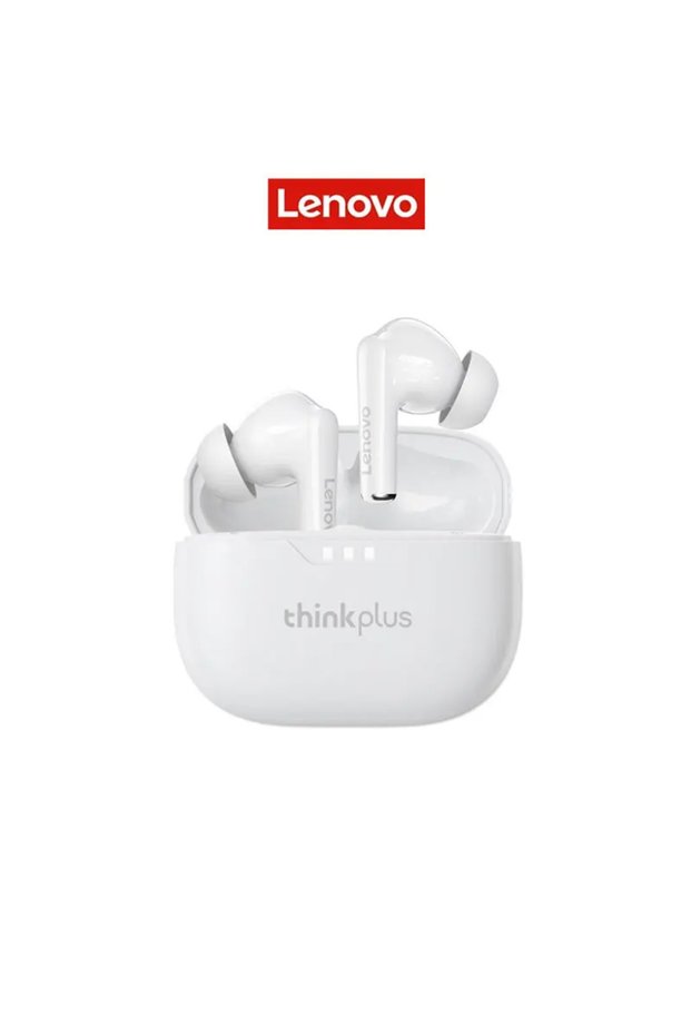 Lenovo White Lenovo LP3 Pro TWS Wireless Bluetooth 5.3 Earphones HIFI Sound Noise Reduction Headphon