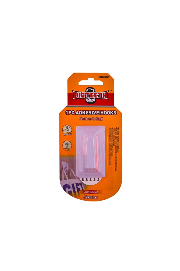 1PC Adhesive Hook 4.5cm x 8cm