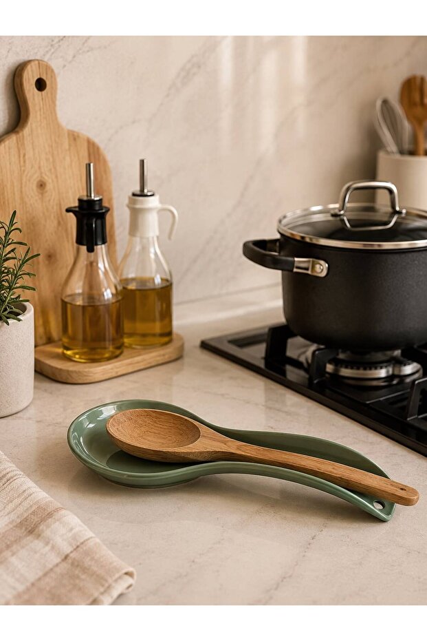 Counter Top Scoop Mat - Green